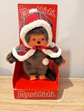 Monchhichi  kiki Peluche cape hiver Noël 20 cm