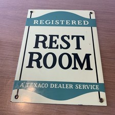 Magnifique plaque émaillée publicitaire Ref GCD