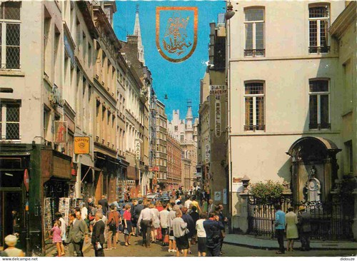 Carte postale belgique - carte,