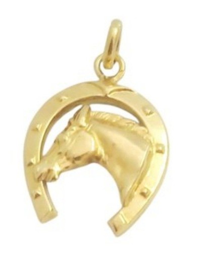 Pendentif fer cheval avec - pendentif, à