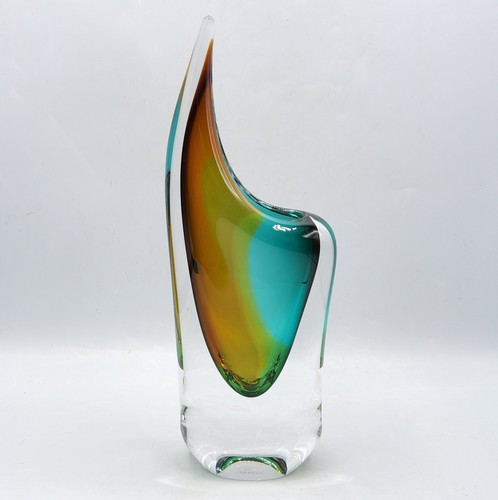 Vase forme libre cristal
