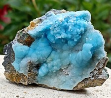 superbe Aragonite bleue