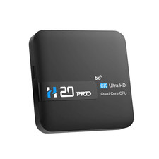 Smart Box TV Boitier H20PRO 2+ 8GB 6K Android 10 Wifi 6 2,4/5,8GHZ 5G