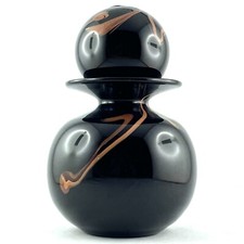 Vintage FLACON Verre MAURE