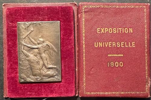 Médaille bronze avec - médaille, boite