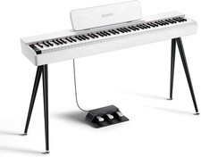 Donner OURA S100 Piano à Clavier Pondéré 88 Touches 3 Morceaux de Démonstration