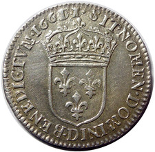 Louis XIV 1/12 d'écu au buste