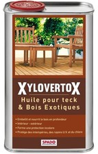 Huile pour teck et bois exotiques 1L XYLOVERTOX SPADO