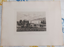 ancienne eau forte lucien