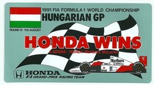 Autocollant sticker Formula 1