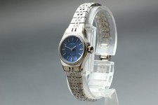 Montre Femme Vintage 1974 [Exc+5] Bracelet SEIKO 1120-0100 Blue Hi Beat Manua...