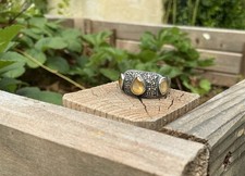 Ancienne Bague Vintage Argent