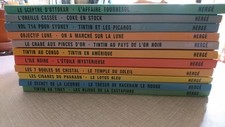 collection doubles albums Tintin bon état édition 1987