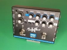Pédale de guitare basse préampli EBS Micro Bass II utilisée Multi E/S Sound...