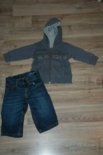 jeans + veste gilet ikks 6 mois ensemble bébé garçon