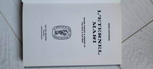 Livre éternel mari - l'éternel, fedor