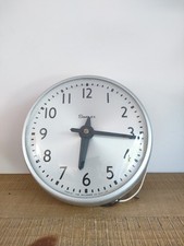 Pendule Industrielle Murale SIMPLEX - Horloge De Gare Atelier Déco Lofts Vintage