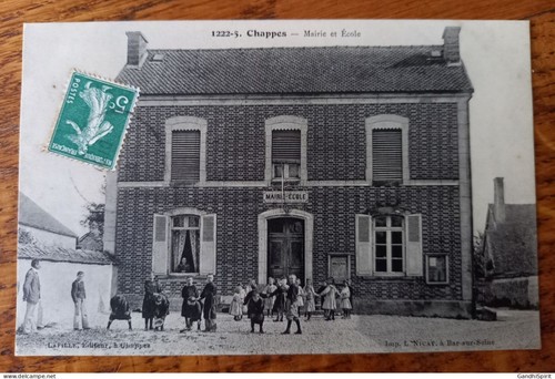 Chappes mairie et - (aube),