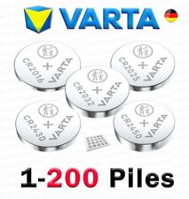 Piles Bouton Varta CR2016