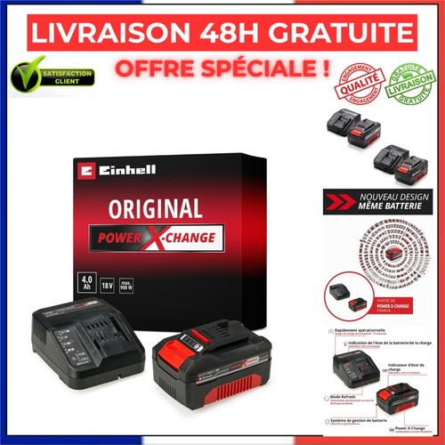 Chargeur batterie einhell - et,