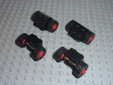 4 x Essieux roues LEGO VINTAGE