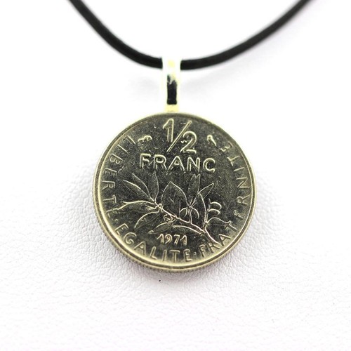 Pendentif pièce monnaie - pièce,