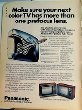 PANASONIC QUINTRIX COLOR TV /