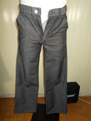Pantalon jeans gris - pantalon,