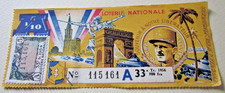 Billet de Loterie Nationale
