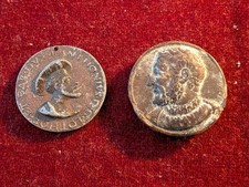 Lot De Médailles Anciennes A Identifier