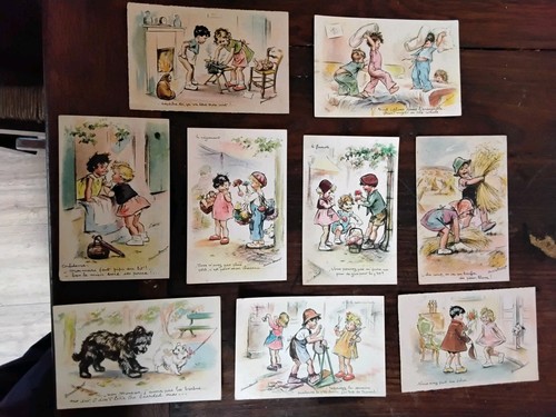 Lot cartes postales - ,