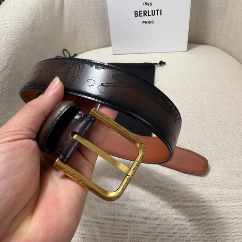Berluti leather belt - berluti,