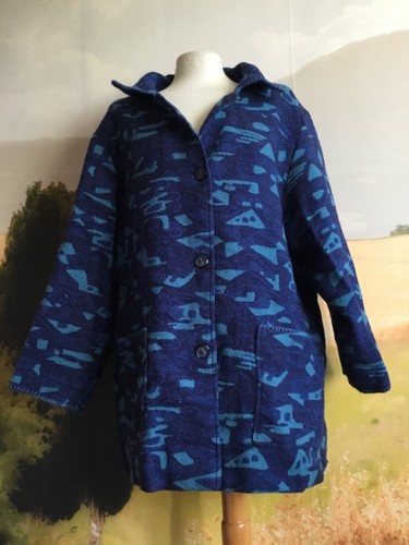 Veste tissage bleu marine - tissage, bleu/marine