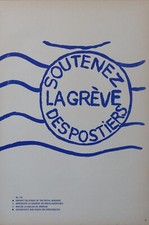 Affiche mai 68 SOUTENEZ LA