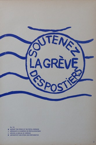 Affiche mai soutenez la - affiche,