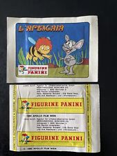 Original pochette bustina packet figurine panini Maya L Abeille 1980 L’Apemaia