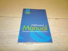 Publication manual 6th - manual, ed
