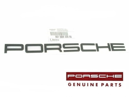 Genuine porsche emblem o - porsche, r