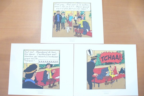 Planche tintin neuve - , 2