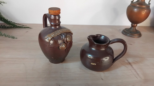 Bouteille calvados vide - vide, et