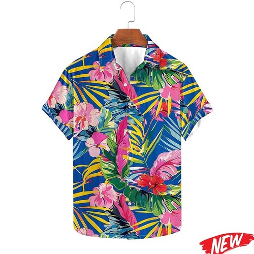 Chemise hawaïenne pour hommes