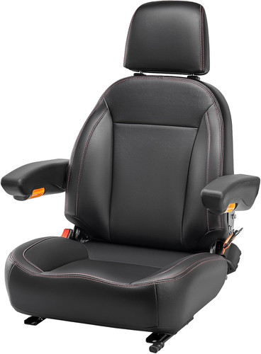 Universal black tractor - tractor, seat