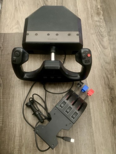 Saitek yoke and throttle for - saitek,