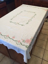 White Linen Cloth Cross Stitch