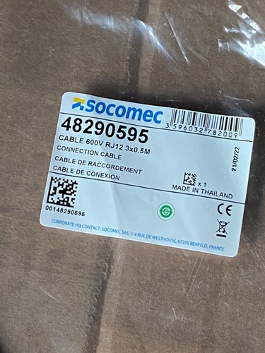 48290595 socomec câble - 48290595, rj12