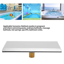 Fontaine cascade de piscine en acier inoxydable piscines arrière-cour installat