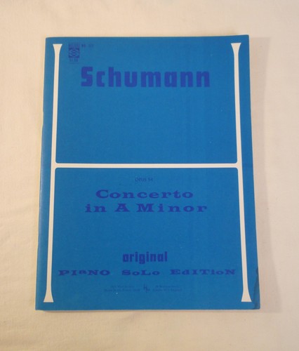 Schumann concerto a minor - schumann,