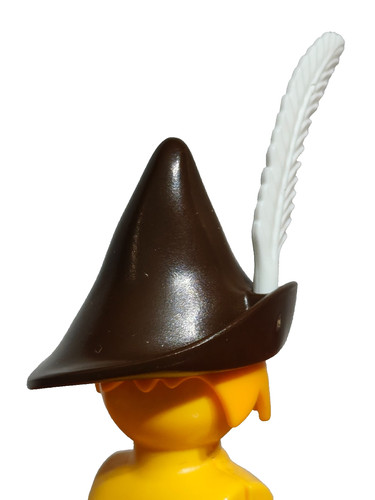Playmobil chapeau marron - chapeau,