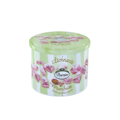 Boîte 200g bonbons framboise - 200g,