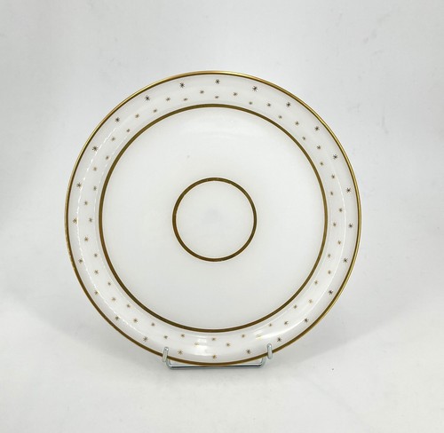Plateau rond opaline doré - plateau,